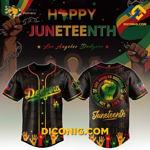 Dodgers Juneteenth Heritage Baseball Jersey