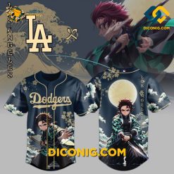 Dodgers Tanjiro Spirit Baseball Jersey
