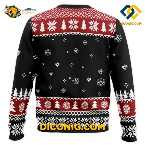 Dungeons And Dragons Yes They’re Natural Ugly Christmas Sweater
