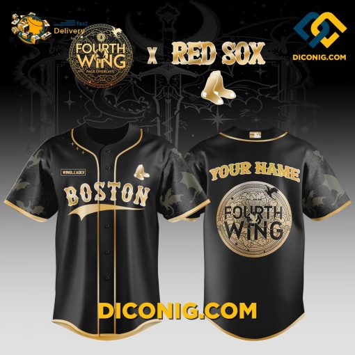 Epic Red Sox MLB Fourth Wing Baseball Jersey