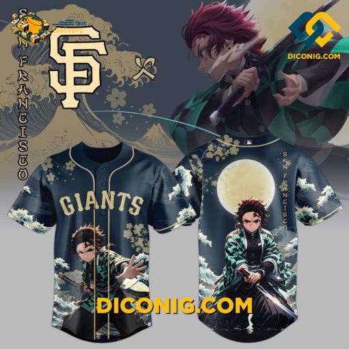 Giants Tanjiro Spirit Baseball Jersey