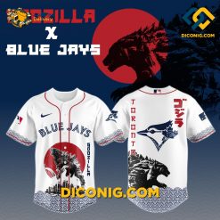 Godzilla Toronto Blue Jays Epic Baseball Jersey