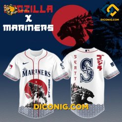 Godzilla Mariners Epic Baseball Jersey