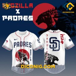 MLB Godzilla San Diego Padres Epic Baseball Jersey
