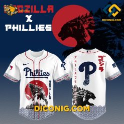 Godzilla Phillies Epic Baseball Jersey
