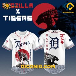 Godzilla Tigers Epic Baseball Jersey