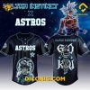 MLB Goku Ultra Instinct Houston Astros Baseball Jersey