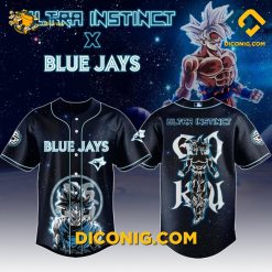 Goku Ultra Instinct Toronto Blue Jays Baseball Jersey