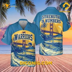 NBA Golden State Warriors Hawaiian Shirt Custom Bay Slam Golden Gate