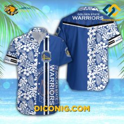 NBA Golden State Warriors Hawaiian Shirt Custom Hibiscus Dream
