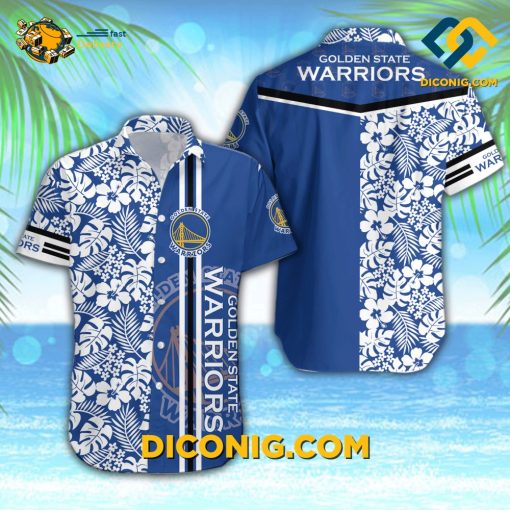 NBA Golden State Warriors Hawaiian Shirt Custom Hibiscus Dream