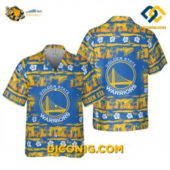 NBA Golden State Warriors Hawaiian Shirt Custom Island Breeze