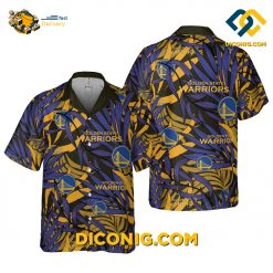 NBA Golden State Warriors Hawaiian Shirt Custom Jungle Wave