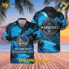 NBA Golden State Warriors Hawaiian Shirt Custom Ocean Night