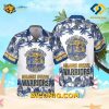 NBA Golden State Warriors Hawaiian Shirt Custom Ocean Paradise