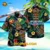 NBA Golden State Warriors Hawaiian Shirt Custom Tiki Paradise