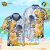 NBA Golden State Warriors Hawaiian Shirt Custom Tropical Bloom