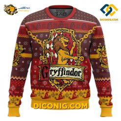 gryffindor ugly christmas sweater