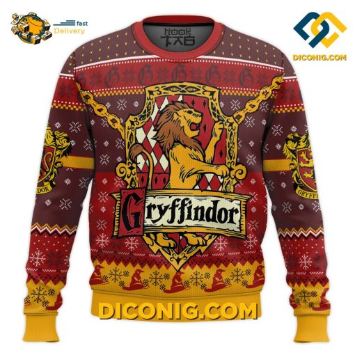Gryffindor Ugly Christmas Sweater