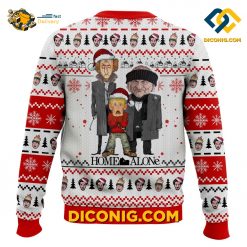 home alone look its kevin christmas ugly sweater