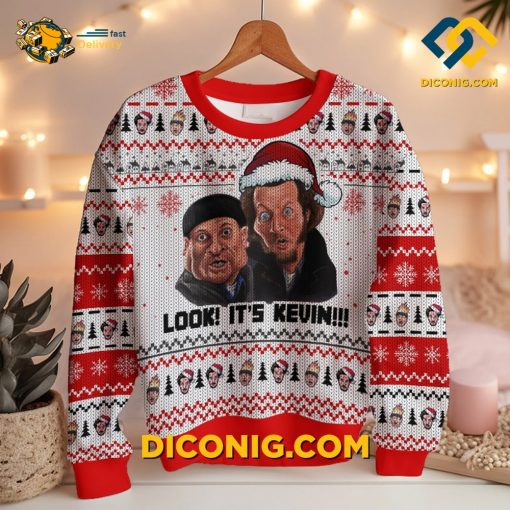 Home alone Look It’s Kevin Christmas Ugly Sweater