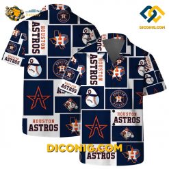 MLB Houston Astros Hawaiian Shirt Custom All-Star Patchwork