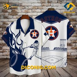 MLB Houston Astros Hawaiian Shirt Custom All-Star Strike