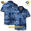 MLB Houston Astros Hawaiian Shirt Custom Blue Wave Patch