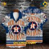 MLB Houston Astros Hawaiian Shirt Custom Bold Floral