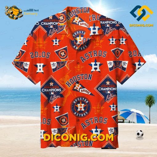 MLB Houston Astros Hawaiian Shirt Custom Champion Glory