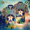 MLB Houston Astros Hawaiian Shirt Custom Coral Reef