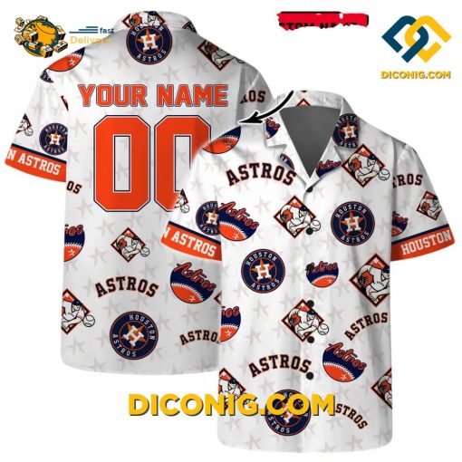 MLB Houston Astros Hawaiian Shirt Custom Fan