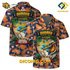 houston astros hawaiian shirt floral crest