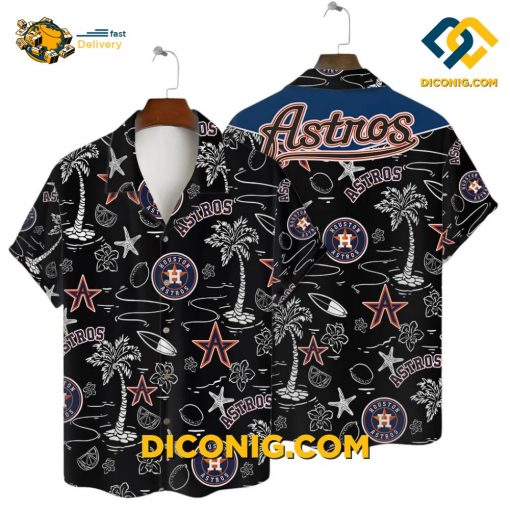 MLB Houston Astros Hawaiian Shirt Custom Island Vibe