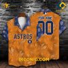 MLB Houston Astros Hawaiian Shirt Custom Palm Breeze