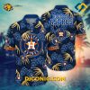 MLB Houston Astros Hawaiian Shirt Custom Palm Paradise