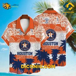 houston astros hawaiian shirt sunset palm