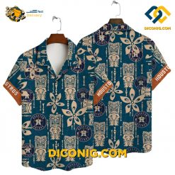 houston astros hawaiian shirt tiki totem
