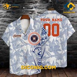 houston astros hawaiian shirt tribal