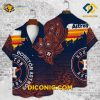 MLB Houston Astros Hawaiian Shirt Custom Tribal Blaze