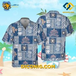 houston astros hawaiian shirt tribal vibes