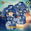 MLB Houston Astros Hawaiian Shirt Custom Tropical Bloom