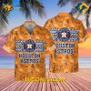 MLB Houston Astros Hawaiian Shirt Custom Tropical Horizon