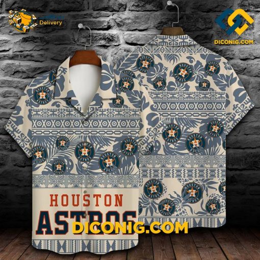 MLB Houston Astros Hawaiian Shirt Custom Tropical Spirit