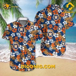 MLB Houston Astros Hawaiian Shirt Custom Tropical Vibe