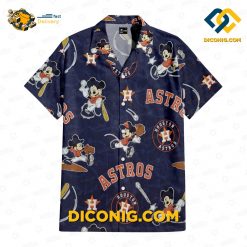 MLB Houston Astros Hawaiian Shirt Custom x Mickey