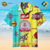 NBA Houston Rockets Hawaiian Shirt Custom Retro Logo