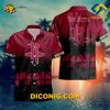 NBA Houston Rockets Hawaiian Shirt Custom Sunset Palms