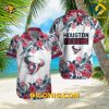 MLB Houston Texans Hawaiian Shirt Custom Tropical Blossom