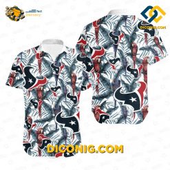 MLB Houston Texans Hawaiian Shirt Custom Tropical Parrot